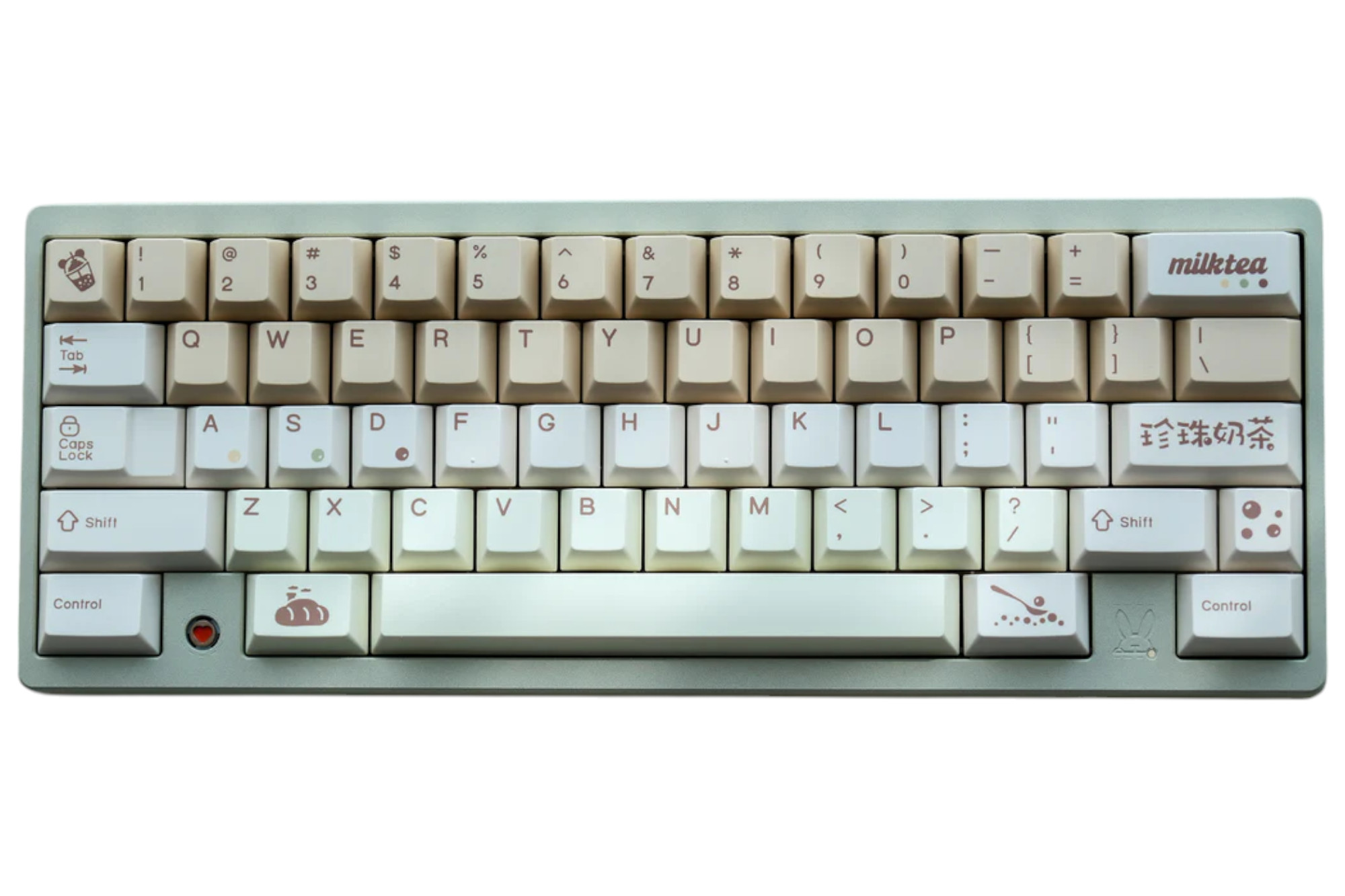 milkteaページ Qwertykeys Pearl Milk Tea Keycap Kit · Milktooth